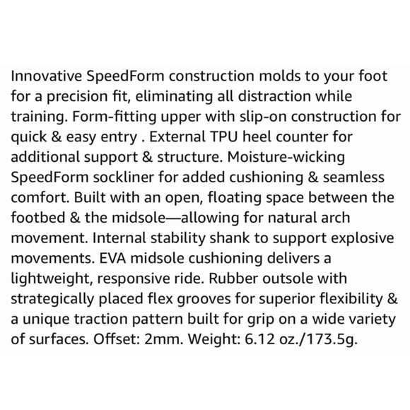 SALE NWT 5 Star Under Armour Speedform Slip On - Picture 8 of 8